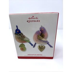 HALLMARK KEEPSAKE 2013 SPECIAL EDITION REISSUE OF 1ST & 2ND 12 DAYS OF CHRISTMAS